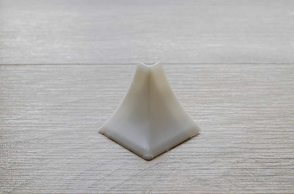 Ideal — Наружный угол для столешницы Идеал светло-серый 111