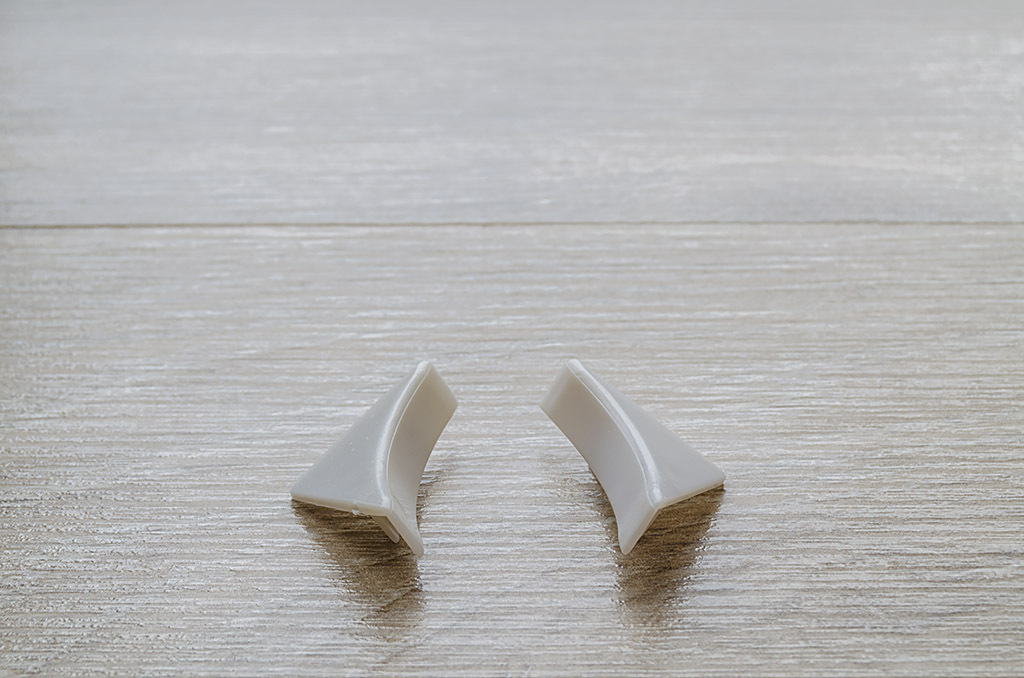 Ideal — Заглушка для столешницы (пара) Идеал сланец светлый 181