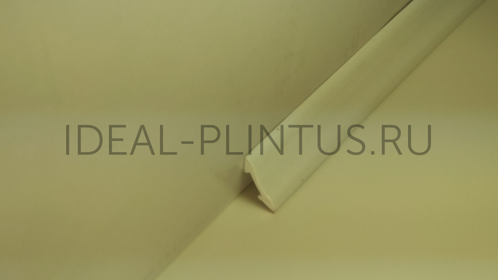 Ideal — Галтель вспененная ПВХ Идеал 22х22х2700 мм. 001 белый