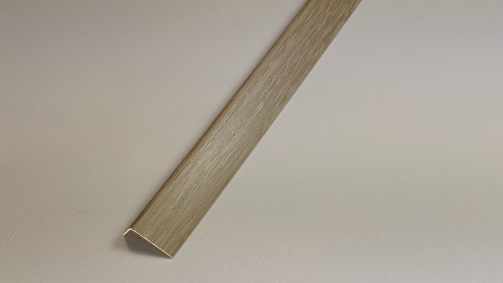 Ideal — Угол арочный ПВХ Идеал 20х12х2700 мм. 213 дуб северный