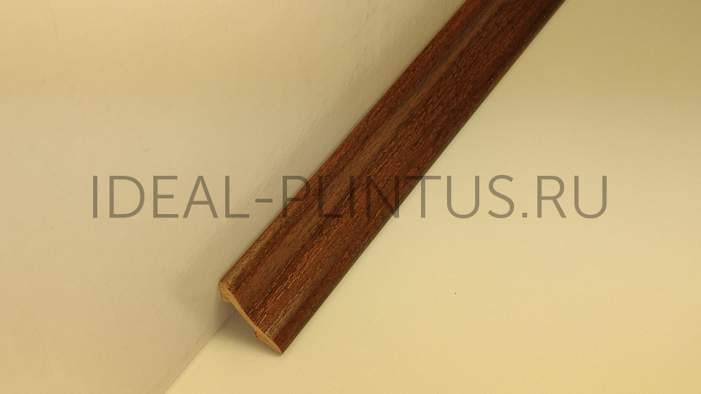 Ideal — Галтель вспененная ПВХ Идеал 22х22х2700 мм. 291 орех