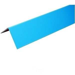 Ideal — Угол пластиковый белый 50x50x3000 мм. в синей пленке
