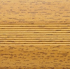 Ideal — Алюминиевый порог для пола стык 38 мм. бук 1800 мм. Русский профиль — Ideal, alyuminievyy porog dlya pola s otkrytym montazhom