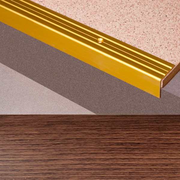 Ideal — Г-образный алюминиевый порог Дуб рустик 24х20х900 мм. Пластал Д3 Л — Ideal, g obraznye alyuminievye porogi dlya pola