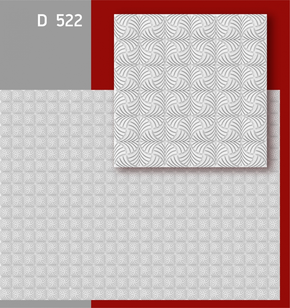 Ideal — Потолочная плитка из пенопласта бесшовная D522 50х50 см. 8 шт. 1 уп. 2 м2 — Ideal, potolochnye plitki iz penoplasta besshovnye