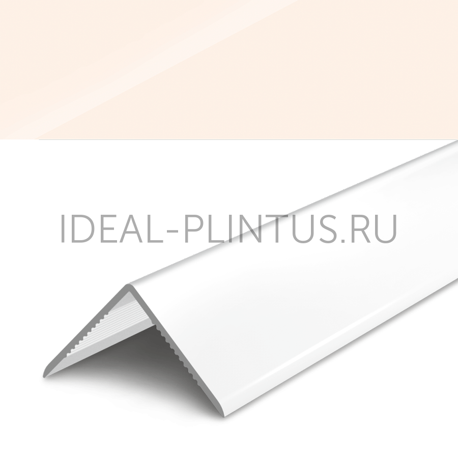 Ideal — Угол пластиковый 15х15х2700 мм. светлая слоновая кость глянцевая 034-g Деконика