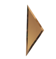 Ideal — Зеркальная плитка полуромб с фацетом Бронза матовая 30х25.5 см. ДСТ — Ideal, zerkalnaya plitka romby