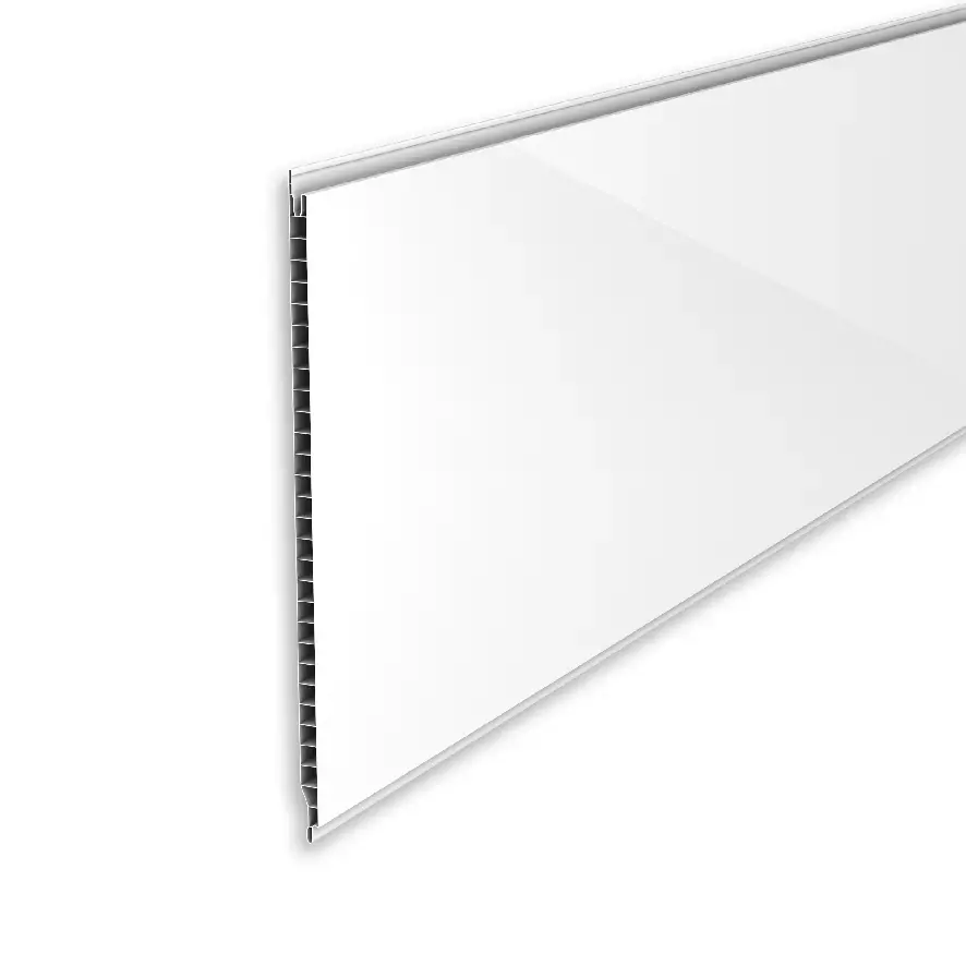 Ideal — Пластиковая панель Идеал Ламини 001-G Белая глянцевая 250х8х3000 мм.