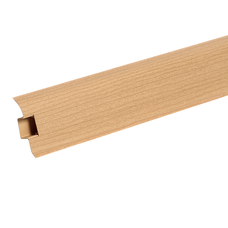 Ideal — Плинтус напольный Идеал Комфорт К55 Вишня 241 (ideal Comfort 55х22х2200 мм) — Ideal, plintus ideal komfort 22m