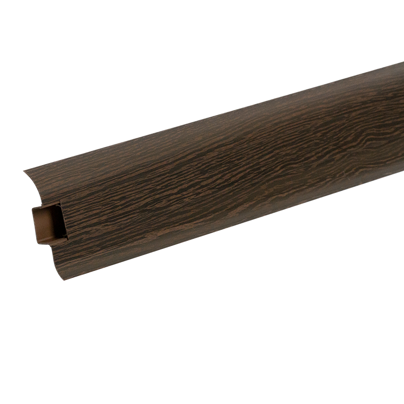 Ideal — Плинтус напольный Идеал Комфорт К55 Венге 301 (ideal Comfort 55х22х2200 мм) — Ideal, plintus ideal komfort 22m