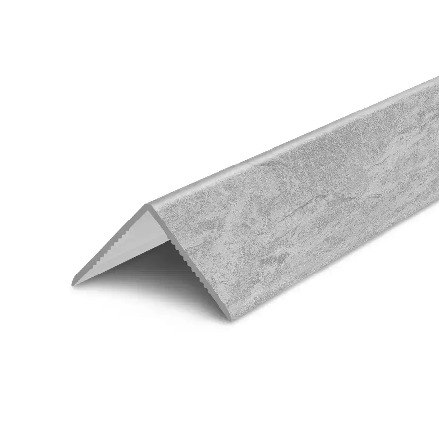 Ideal — Угол Пластиковый 15х15мм 2,7м "Деконика", 547 Лофт светло-серый