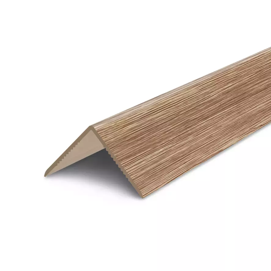 Ideal — Угол Пластиковый 30х30мм 2,7м "Деконика", 211 Дуб рустик