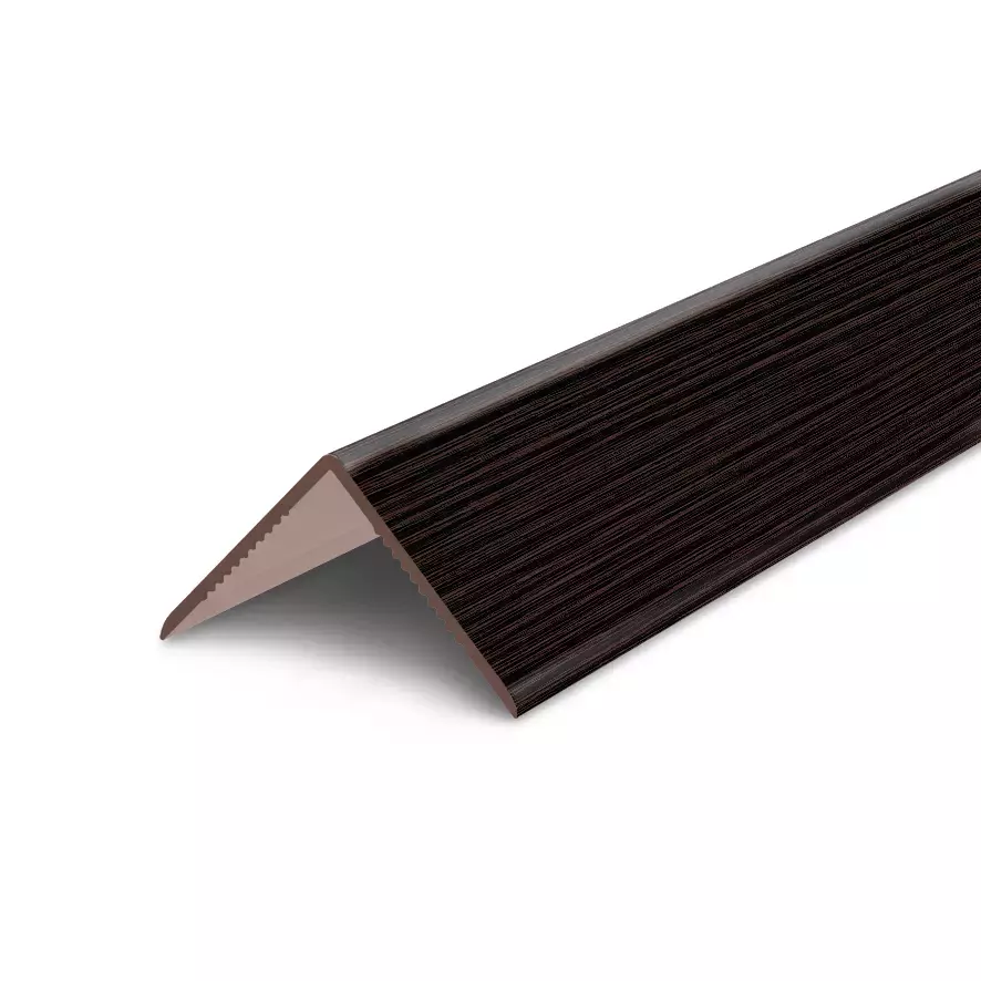 Ideal — Угол Пластиковый 22х22мм 2,7м "Деконика", 303 Венге темный