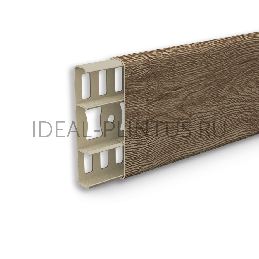 Ideal — Наличник Деконика с К/Б 70х12х2200 мм. 211 Дуб рустик