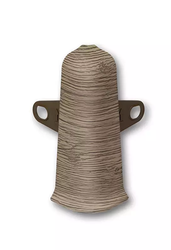 Ideal — Наружный угол Деконика D85 1 шт. Дуб капучино 205