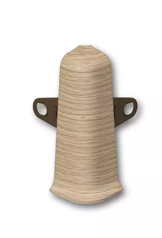 Ideal — Наружный угол Деконика D85 1 шт. Дуб светлый 212