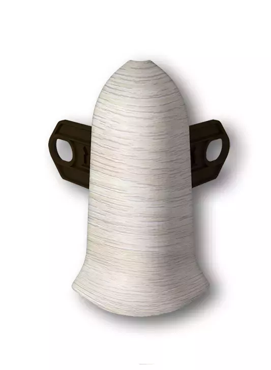 Ideal — Наружный угол Классик 85 мм. 1 шт. Ясень белый 252