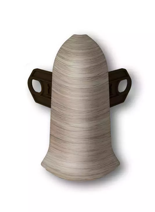 Ideal — Наружный угол Классик 70 мм. 1 шт. Дуб рустик 211