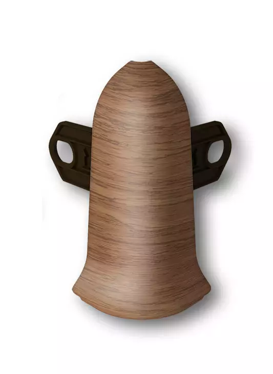 Ideal — Наружный угол IDEAL Классик 70 мм. 1 шт. Дуб темный 217