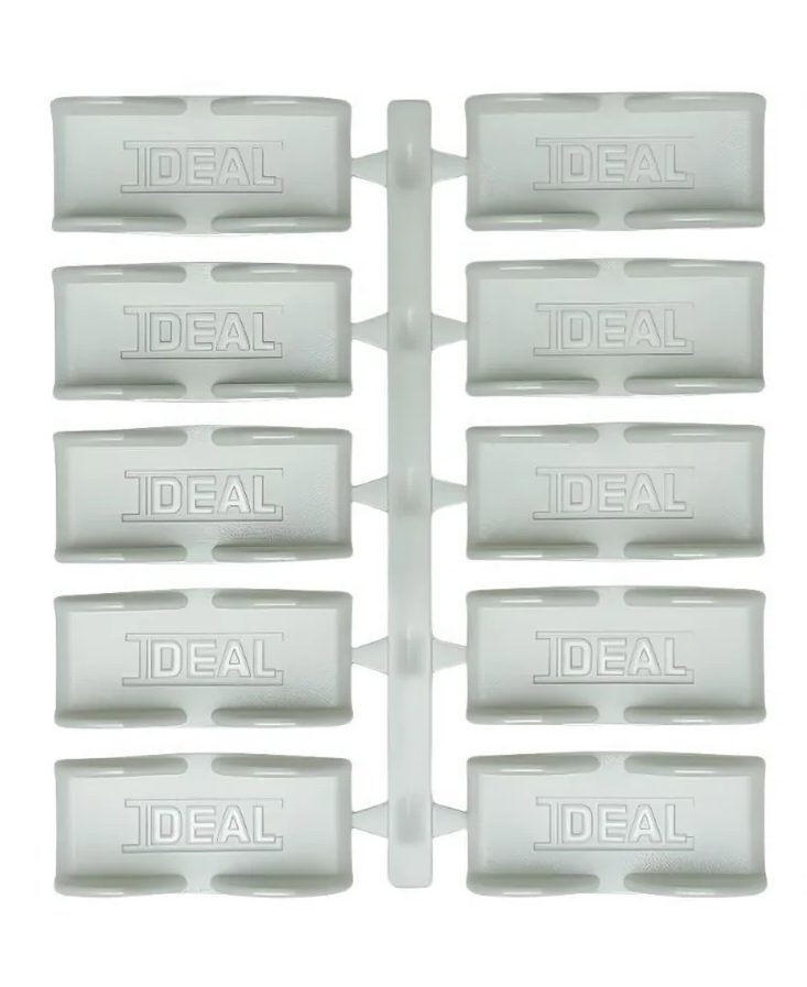 Ideal — Соединитель плинтуса IDEAL Дюра прямой- (в наборе 10шт на 5 прямых соединений)