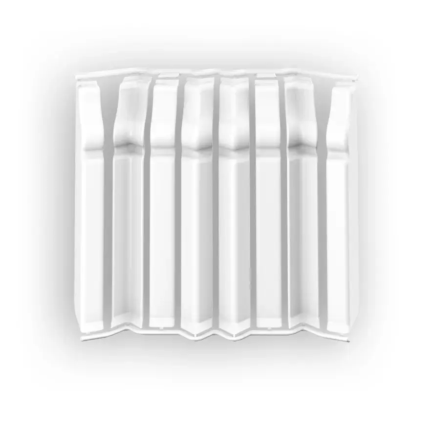 Ideal — Накладки Идеал Дюра Фигурный 80мм - 001 Белый (в наборе 1 шт)