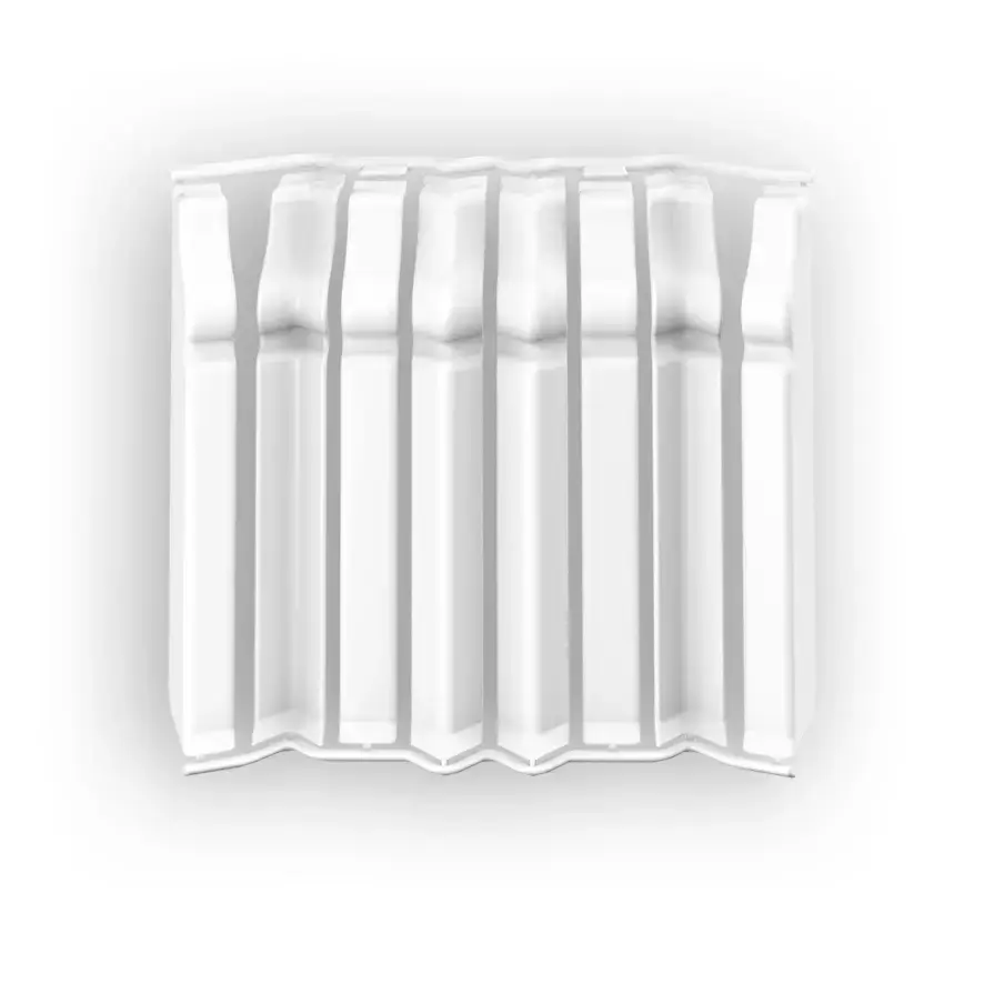 Ideal — Накладки IDEAL Дюра Фигурный 100мм - 001 Белый (в наборе 2 вн, 2нар, 2соед, 2загл)