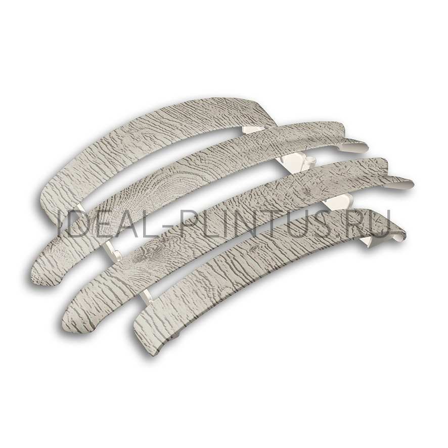 Ideal — Комплектующие для наличника IDEAL с Кабель-каналом 70мм, 229 Дуб латте