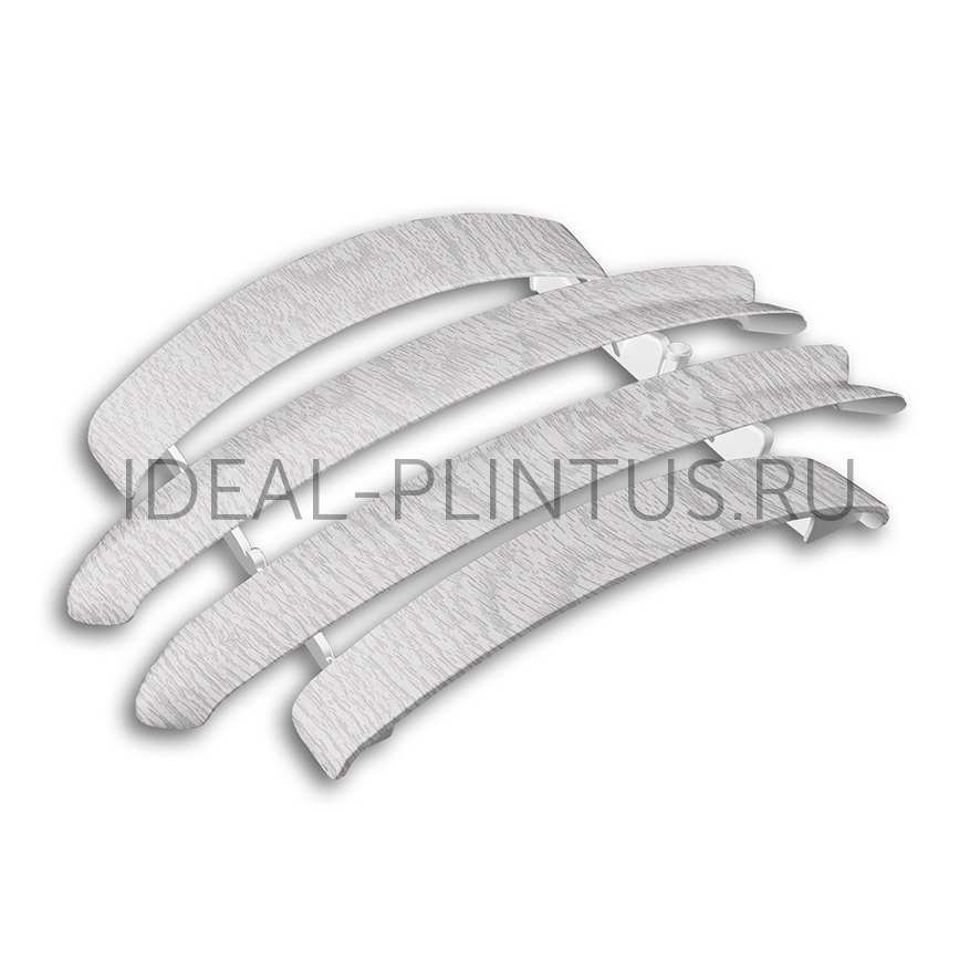 Ideal — Комплектующие для наличника IDEAL с Кабель-каналом 70мм, 230 Дуб айсберг