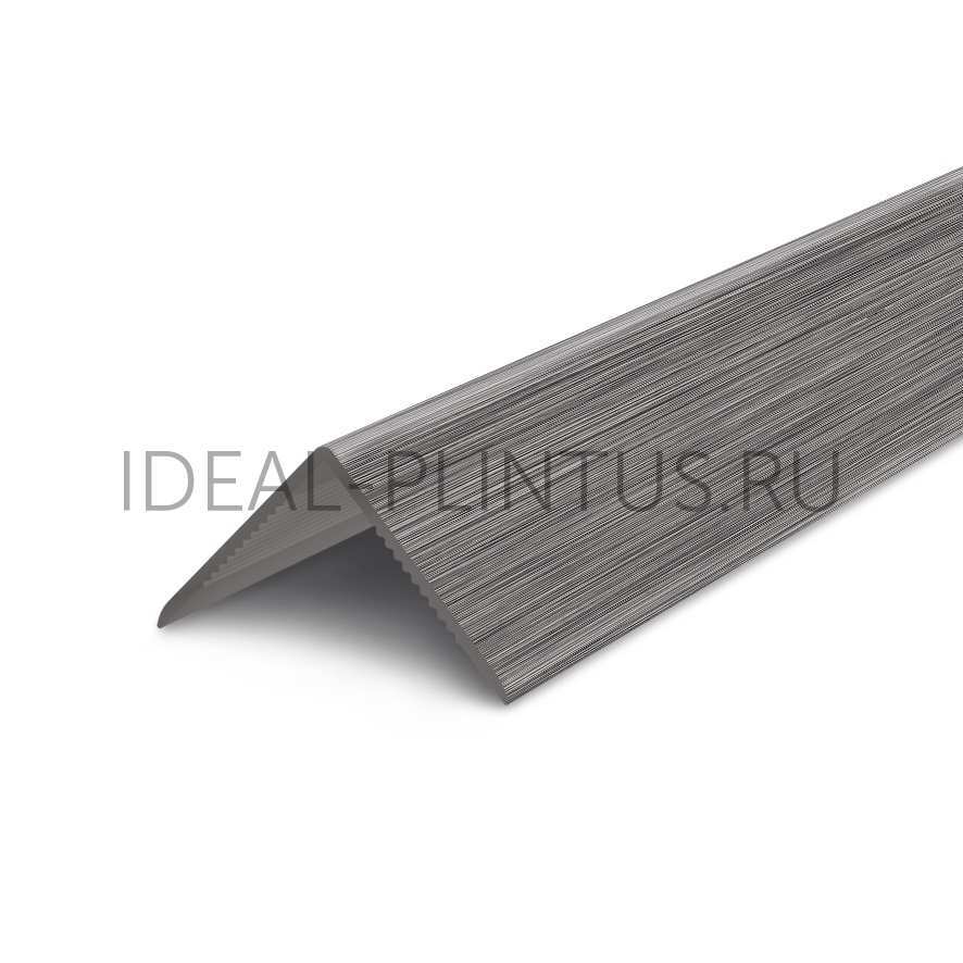 Ideal — Угол Пластиковый DECONIKA 15х15х2700 мм, 187 Алюминий темный