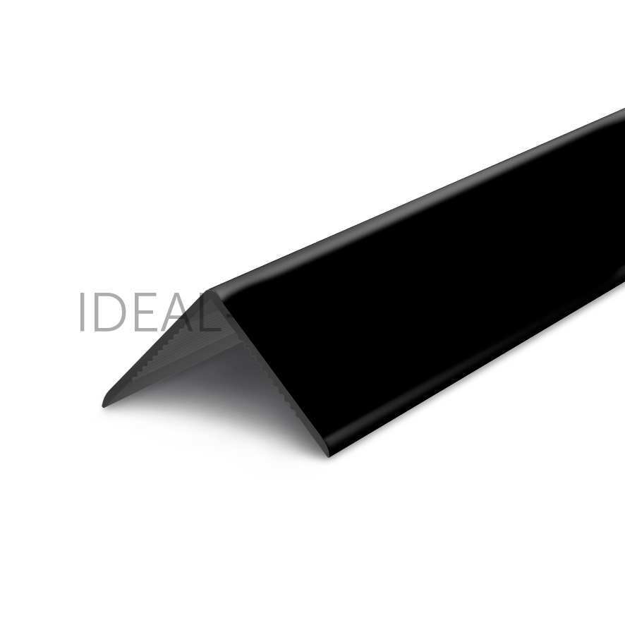 Ideal — Угол Пластиковый DECONIKA 22х22х2700 мм, 007 Черный матовый