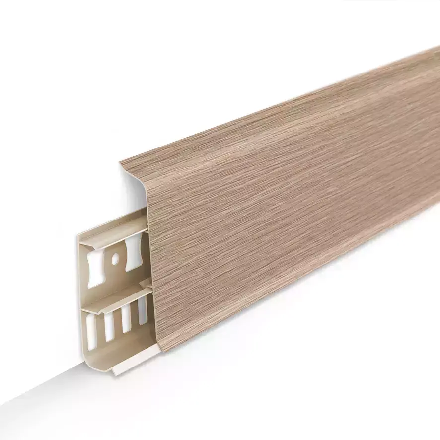 Ideal — Плинтус Напольный Deconika 100 мм, Дуб северный 213 (IDEAL Deconika 100х23х2200 мм)