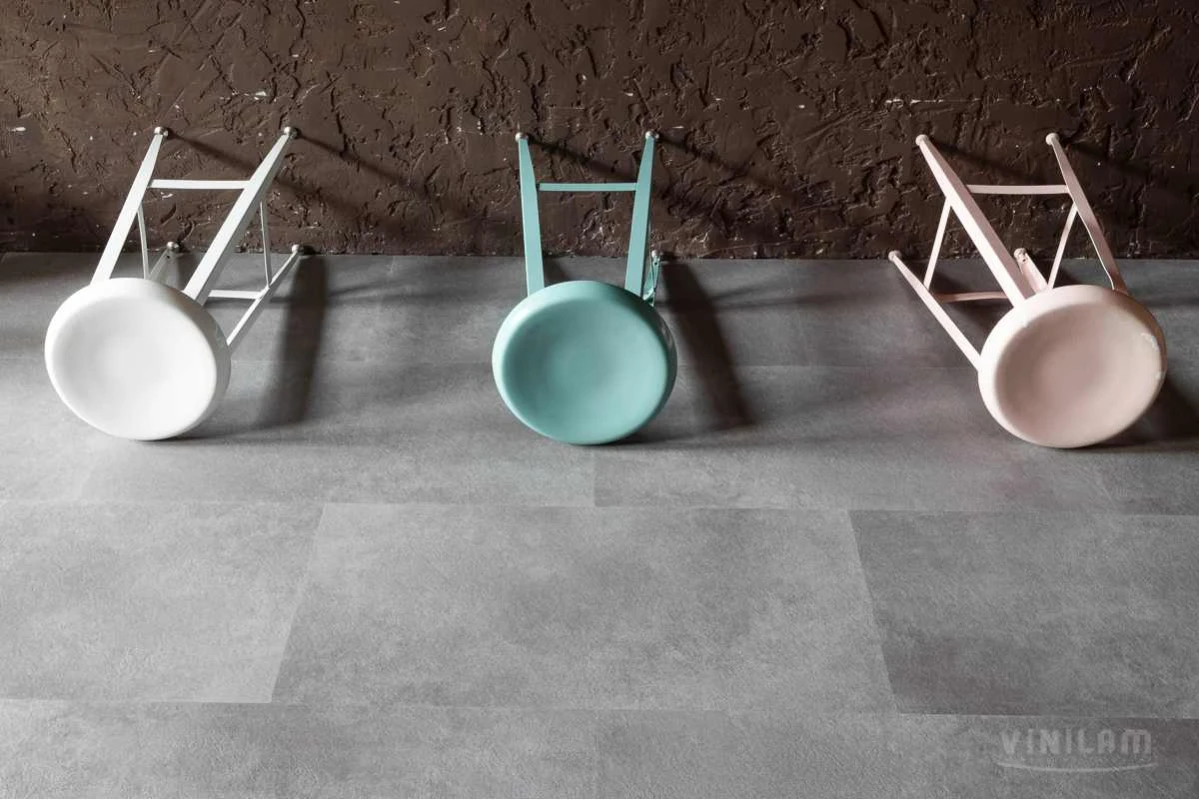 VINILAM CERAMO VINILAM Stone — 61609 Цемент 8 mm